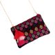 Multicolored Cotton Cross Body Mini Bags For Women